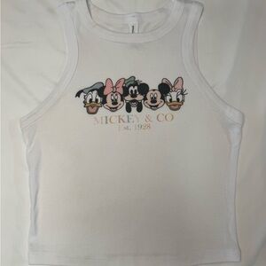 Mickey & Co White Tank